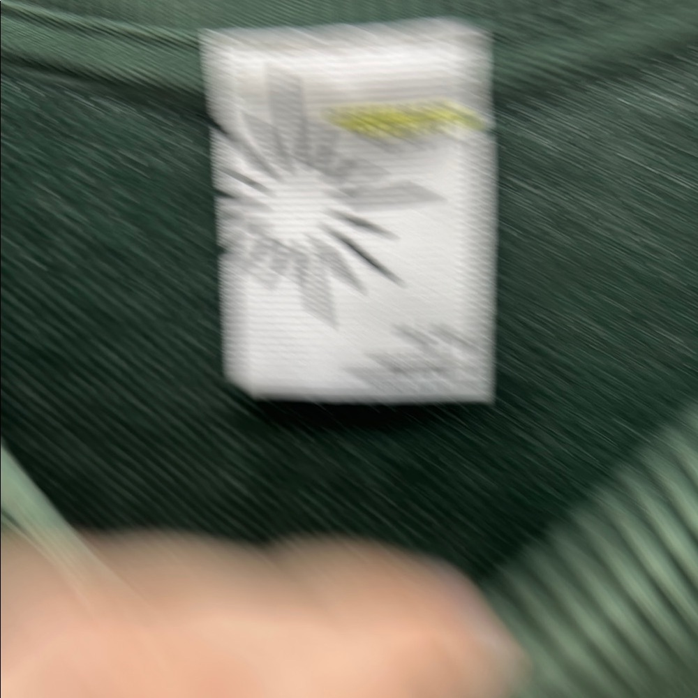 Aerie Green Cropped side Tie Running Late Sweatshirt - Picture 3 of 4